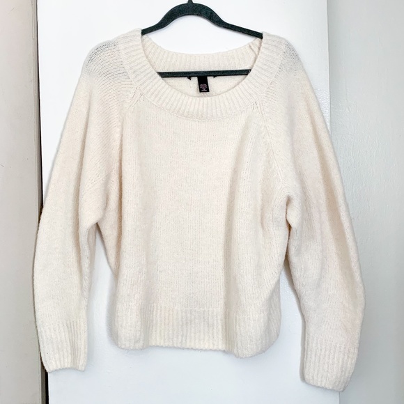Victoria's Secret Cream Cozy Crew Neck Sweater - Picture 1 of 5